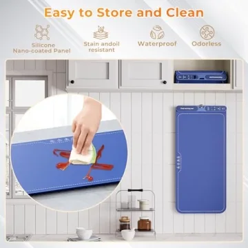 Extra Large Warming Mat for Food 32"x15" Portable Warmer