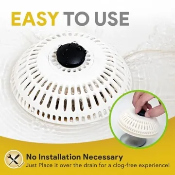 ShowerShroom Stealth Hair Drain Catcher for Clog-Free Showers