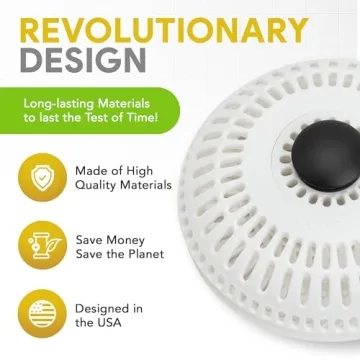 ShowerShroom Stealth Hair Drain Catcher for Clog-Free Showers