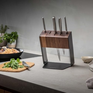 Global Takashi 7 Piece Knife Block Set for Culinary Excellence