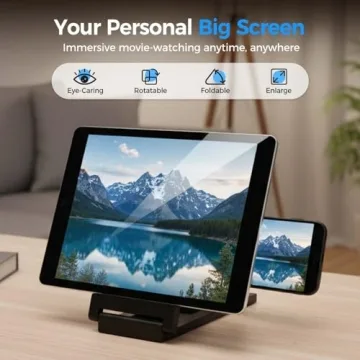12" Phone Magnifier - Large Screen Experience Anytime