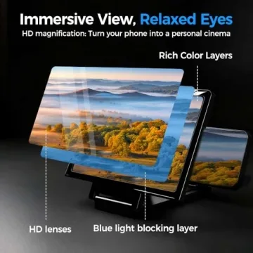 12" Phone Magnifier - Large Screen Experience Anytime