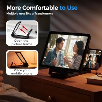 12" Phone Magnifier - Large Screen Experience Anytime