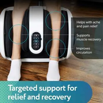 Shiatsu Foot Massager for Deep Tissue Relief