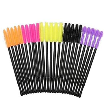 Coshine 100pcs Pro Disposable Silicone Makeup Applicators