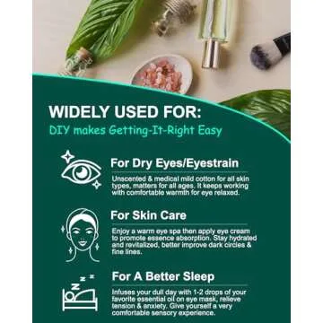 16 Packs Steam Eye Masks for Dry Eyes, SPA Warm Eye Mask, Relief Eye Fatigue Hot Sleep Eye Mask for Puffy Eyes Mask, Disposable Moist Heating Compress Pads for Sleeping, Christmas Gift, Unscented