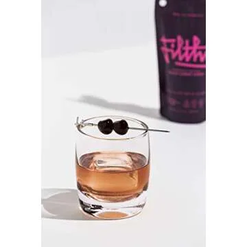 Filthy Black Cherry Syrup for Cocktails, 8 Oz Pouch, 3 Pack