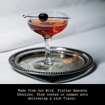 Filthy Black Cherry Syrup for Cocktails, 8 Oz Pouch, 3 Pack