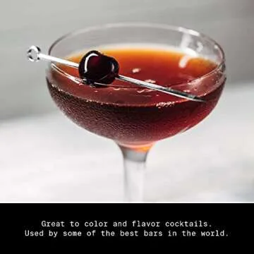 Filthy Black Cherry Syrup for Cocktails, 8 Oz Pouch, 3 Pack