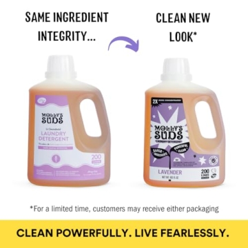 Molly's Suds Liquid Laundry Detergent for Sensitive Skin