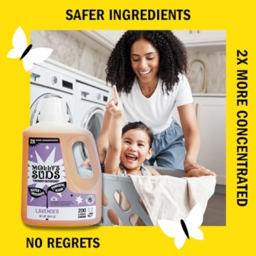 Molly's Suds Liquid Laundry Detergent for Sensitive Skin