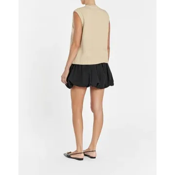 Cioatin 2024 Summer Knit Sweater Vest for Women - Fashionable & Comfortable