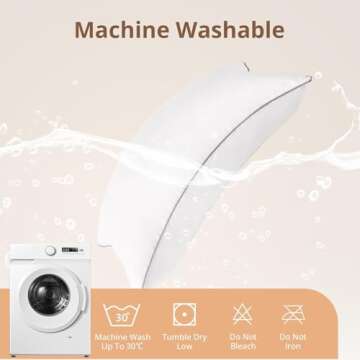 Sasttie Queen Size Pillows Set of 2, Hotel Collection Bed Pillows for Side, Back, and Stomach Sleepers - Down Alternative Plump Filling - 2 Pack, Queen, 20x30 Inches