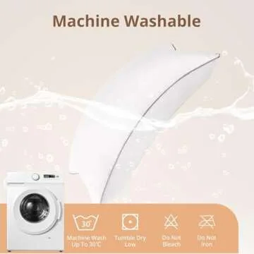 Sasttie Queen Size Pillows Set of 2, Hotel Collection Bed Pillows for Side, Back, and Stomach Sleepers - Down Alternative Plump Filling - 2 Pack, Queen, 20x30 Inches