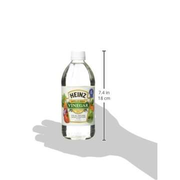 Heinz Distilled White Vinegar - Versatile, Kosher, Pack of 12