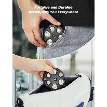 JOYTUTUS Portable Coin Organizer for Easy Change Storage