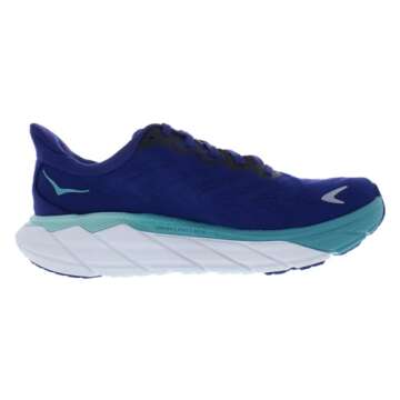 HOKA Arahi 6 Womens Shoes Size 7, Color: Bellwether Blue/Ocean Mist