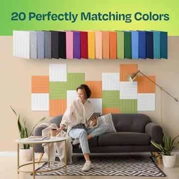 Ekkogo Acoustic Panels 12-Pack Soundproof Wall Art