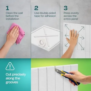 Ekkogo Acoustic Panels 12-Pack Soundproof Wall Art