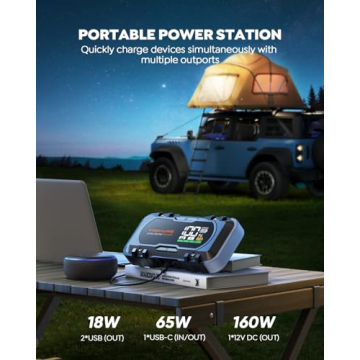 TREKURE 6000A Jump Starter - 8-in-1 Car Battery Pack