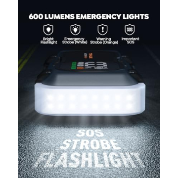 TREKURE 6000A Jump Starter - 8-in-1 Car Battery Pack