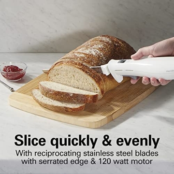 Electric Knife Set with Reciprocating Blades by Hamilton Beach
