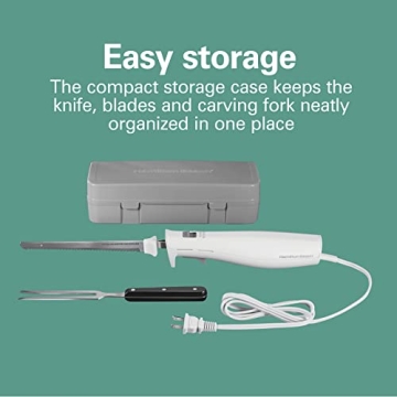 Electric Knife Set with Reciprocating Blades by Hamilton Beach