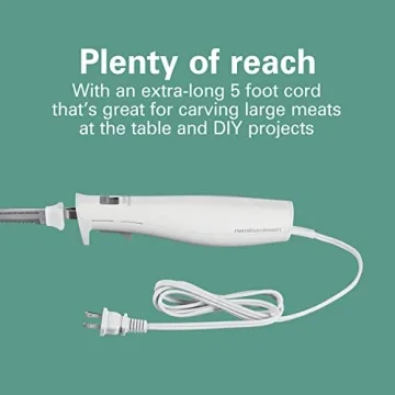 Electric Knife Set with Reciprocating Blades by Hamilton Beach