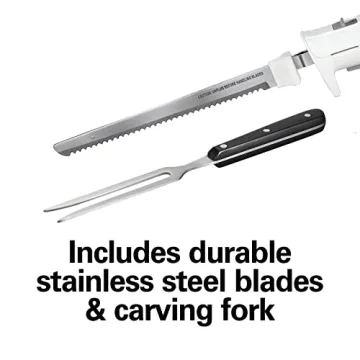 Electric Knife Set with Reciprocating Blades by Hamilton Beach