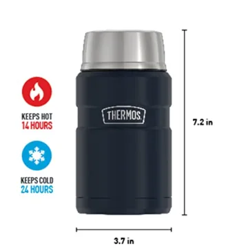 THERMOS Stainless King Vacuum Food Jar 24 Ounce