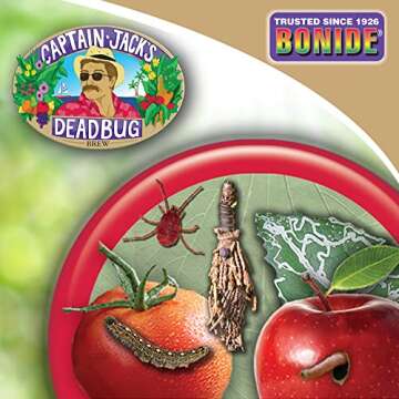 Bonide Captain Jack's Deadbug Brew, 32 oz Ready-to-Spray Outdoor Insecticide and Mite Killer for Organic Gardening