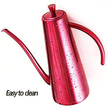 HTSSM Stainless Steel Oil Dispenser - Gold 750ml Elegance