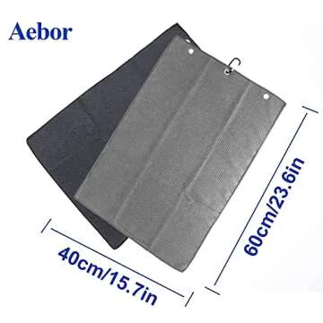 Aebor Golf Towels and Brush Tool Kit - Essential Golf Gear