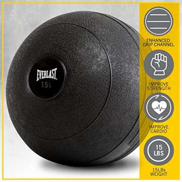 Everlast 15lb Flex Slam Ball Flex Slam Ball