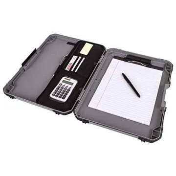 Durable Flambeau Contractor Clipboard with Storage