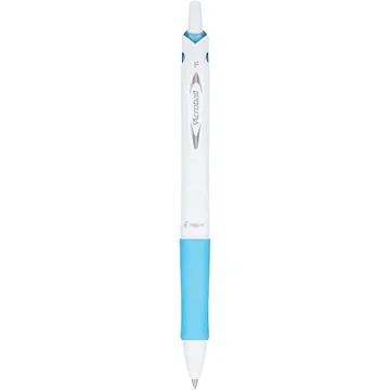 PILOT Acroball PureWhite Pens – Smooth Writing 6 Pack