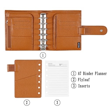 Moterm Pocket Luxe Planner - Genuine Leather Organizer