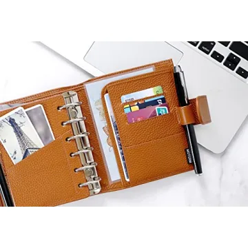 Moterm Pocket Luxe Planner - Genuine Leather Organizer