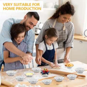 OBTANIM Mini Tart Pans – Ideal for Individual Desserts