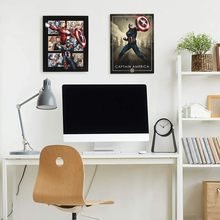 Captain America Wall Art for Home Decor