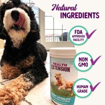 Dog Joint Supplement with Glucosamine & Chondroitin - 8 Oz
