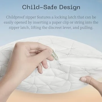 Adjustable Toddler Pillow by Coop Home Goods for Comfort