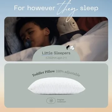 Adjustable Toddler Pillow by Coop Home Goods for Comfort