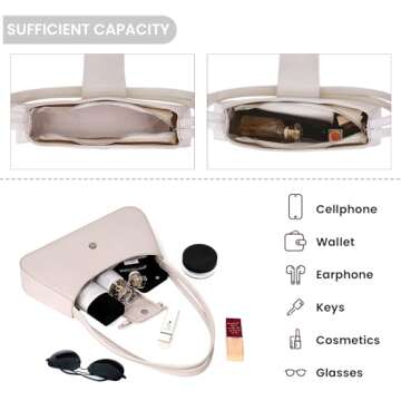 GETERUUV Shoulder Bags for Women Red Purse Burgundy Purse Coquette Bow Purse Trendy Red Shoulder Bag Leather Hobo Handbag