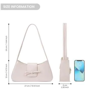 GETERUUV Shoulder Bags for Women Red Purse Burgundy Purse Coquette Bow Purse Trendy Red Shoulder Bag Leather Hobo Handbag