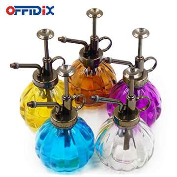 OFFIDIX Glass Watering Spray Bottle for Plants and Home