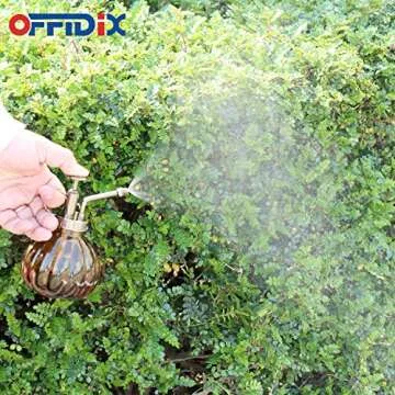 OFFIDIX Glass Watering Spray Bottle for Plants and Home