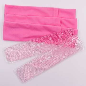 Reusable Perineal Cooling Pad for Postpartum and Hemorrhoid Pain Relief,Instant Perineal Cold Pack,Vaginial Ice Pack for Pain Relief (A)