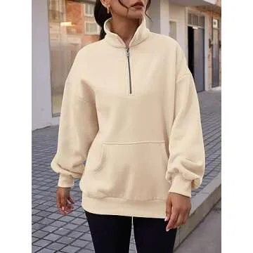 Stylish Trendy Queen Women's Oversized Zip Up Hoodies