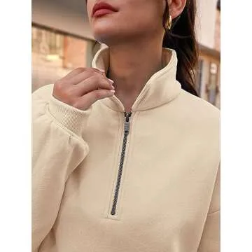 Stylish Trendy Queen Women's Oversized Zip Up Hoodies